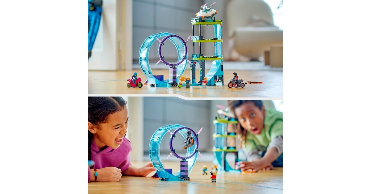 LEGO 60361 City Ultimative Stuntfahrer-Challenge, Konstruktionsspielzeug