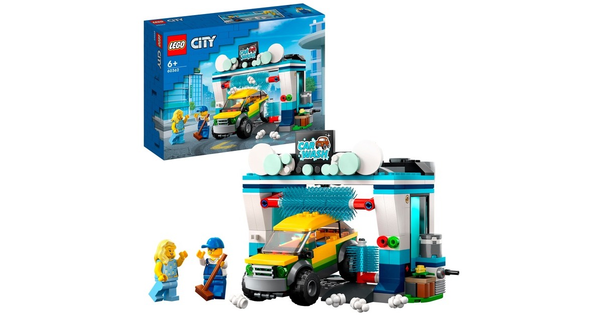 LEGO 60362 City Autowaschanlage, Konstruktionsspielzeug