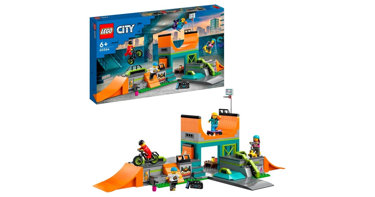 LEGO 60364 City Skaterpark, Konstruktionsspielzeug