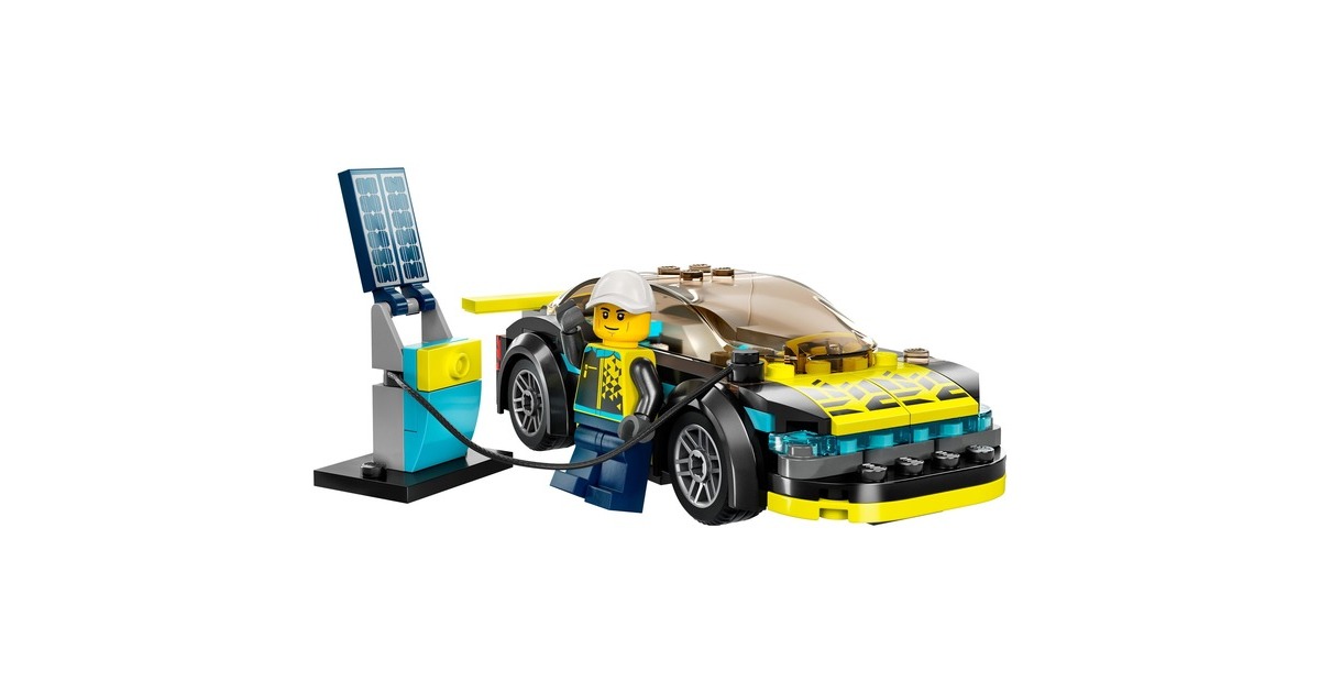 LEGO 60383 City Elektro-Sportwagen, Konstruktionsspielzeug