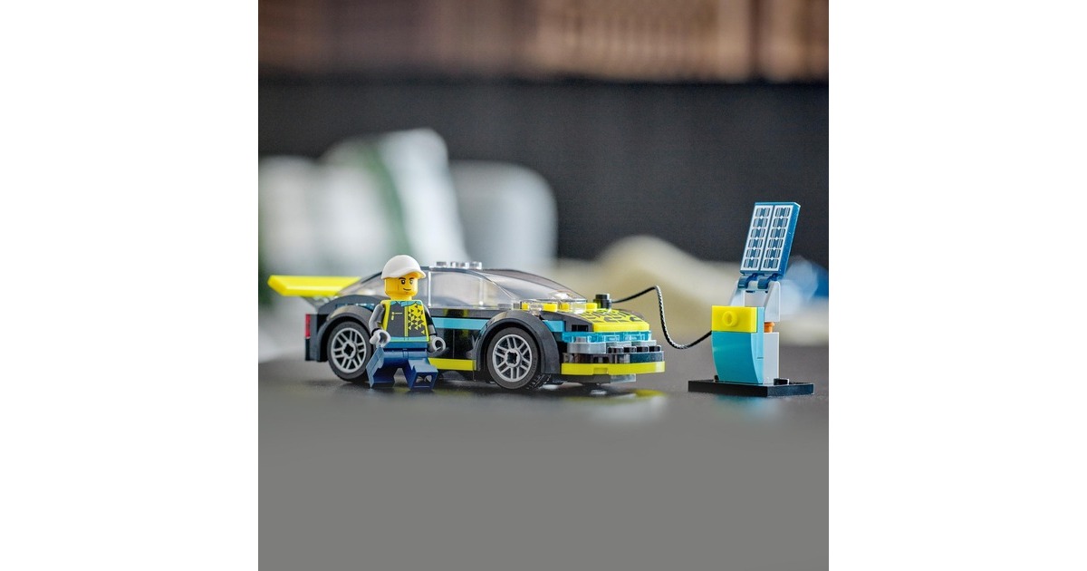LEGO 60383 City Elektro-Sportwagen, Konstruktionsspielzeug