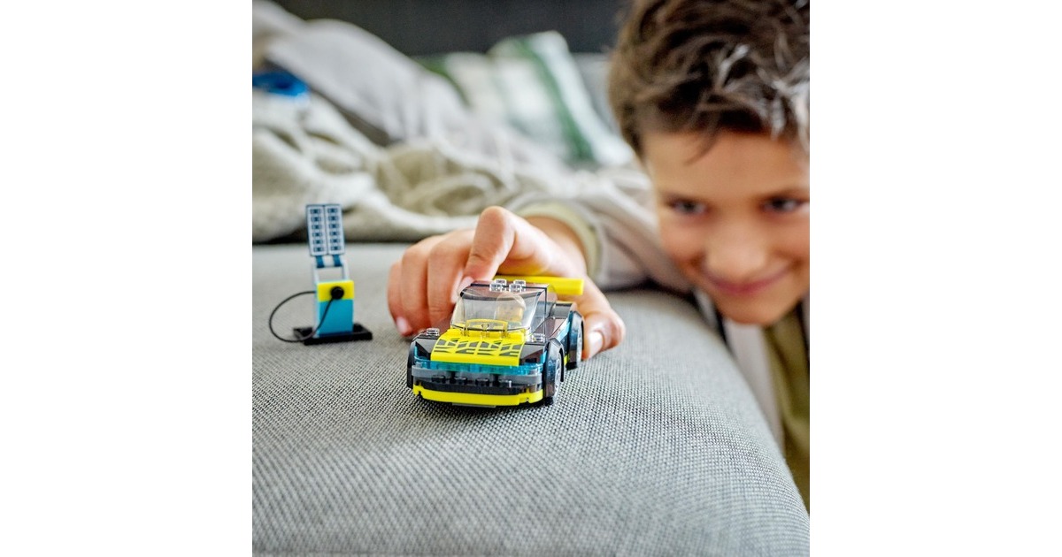 LEGO 60383 City Elektro-Sportwagen, Konstruktionsspielzeug