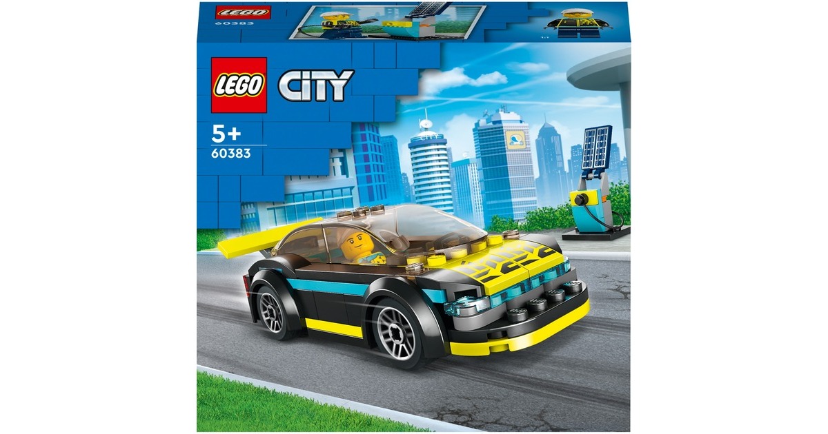 LEGO 60383 City Elektro-Sportwagen, Konstruktionsspielzeug