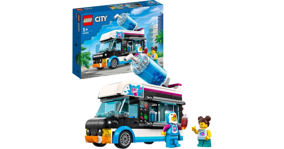 LEGO 60384 City Slush-Eiswagen, Konstruktionsspielzeug