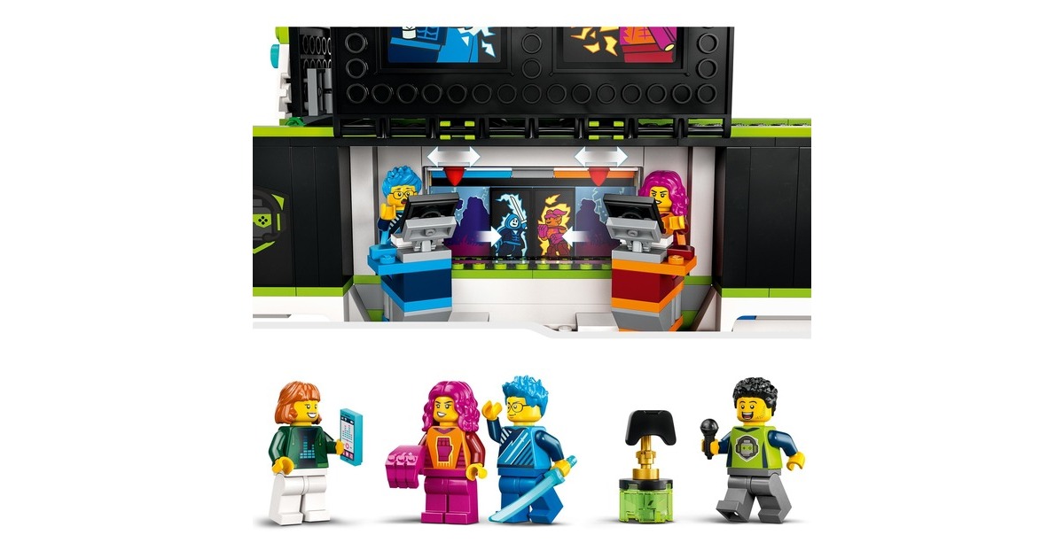 LEGO 60388 City Gaming Turnier Truck, Konstruktionsspielzeug