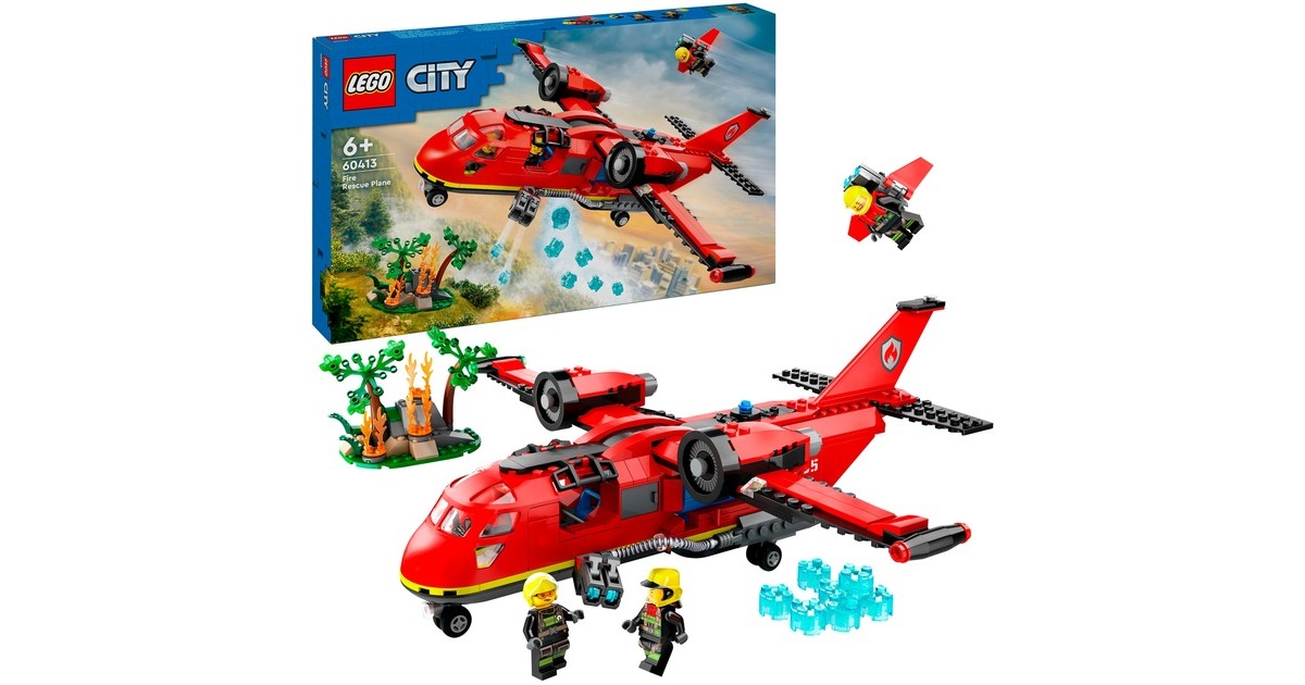 LEGO 60413 City Löschflugzeug, Konstruktionsspielzeug