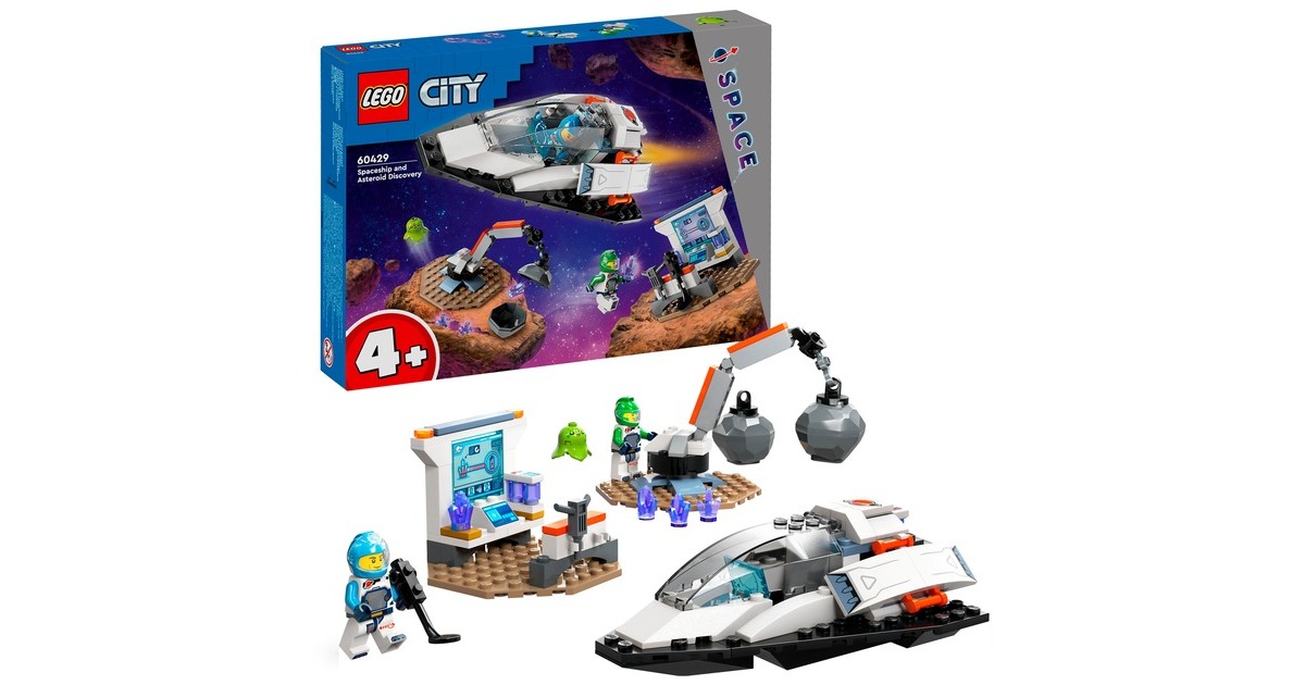 LEGO 60429 City Bergung eines Asteroiden im Weltall, Konstruktionsspielzeug