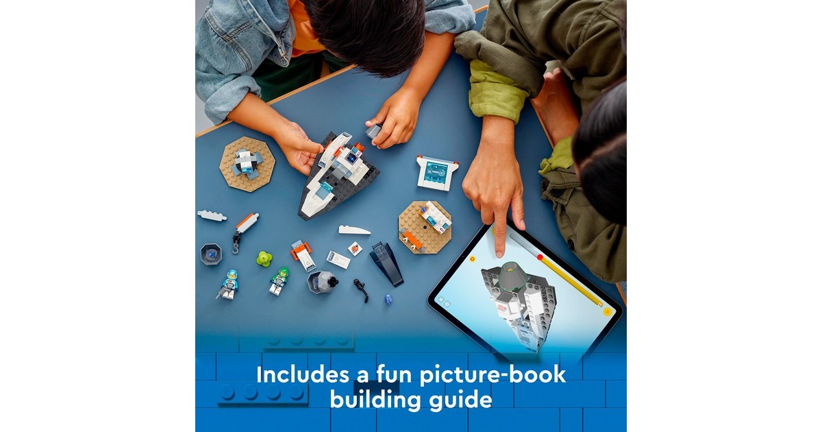 LEGO 60429 City Bergung eines Asteroiden im Weltall, Konstruktionsspielzeug