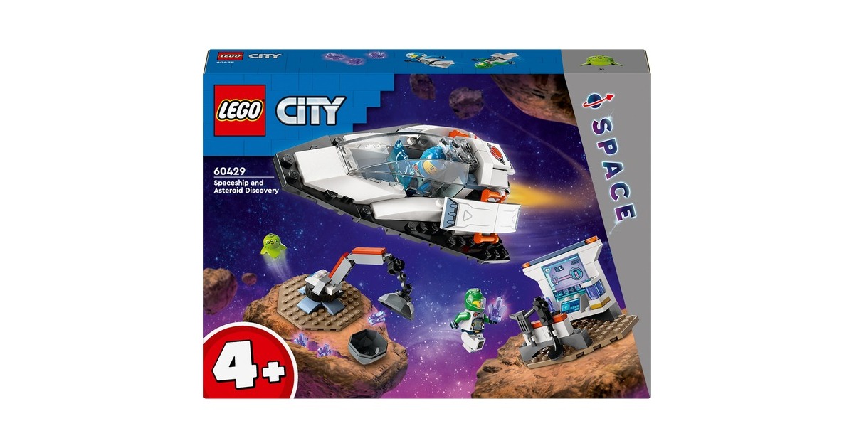 LEGO 60429 City Bergung eines Asteroiden im Weltall, Konstruktionsspielzeug
