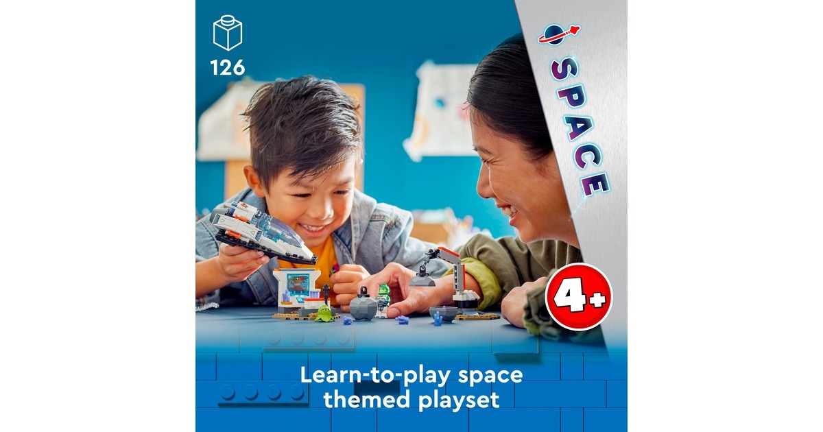 LEGO 60429 City Bergung eines Asteroiden im Weltall, Konstruktionsspielzeug