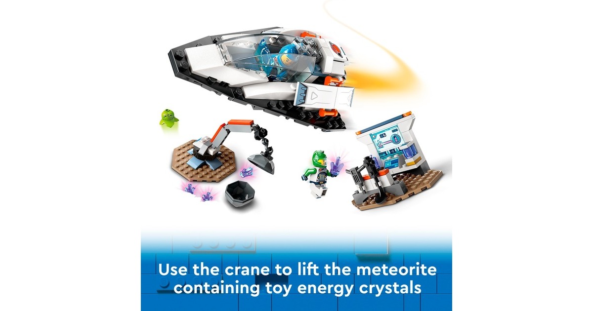 LEGO 60429 City Bergung eines Asteroiden im Weltall, Konstruktionsspielzeug