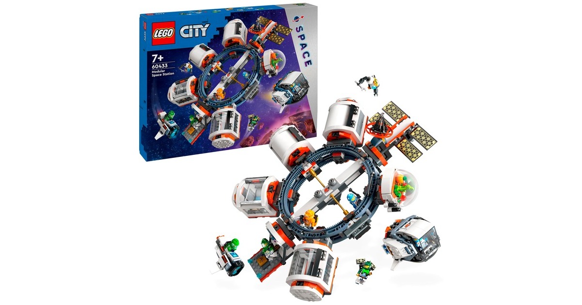 LEGO 60433 City Modulare Raumstation, Konstruktionsspielzeug