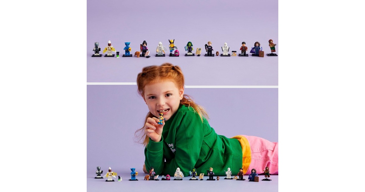 LEGO 71039 Minifiguren Marvel-Serie 2, Konstruktionsspielzeug(sortierter Artikel, eine Figur)