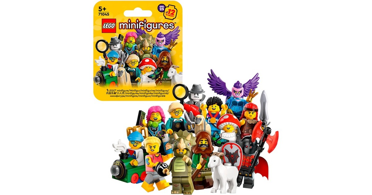 LEGO 71045 Minifiguren Serie 25, Konstruktionsspielzeug(sortierter Artikel, eine Figur)