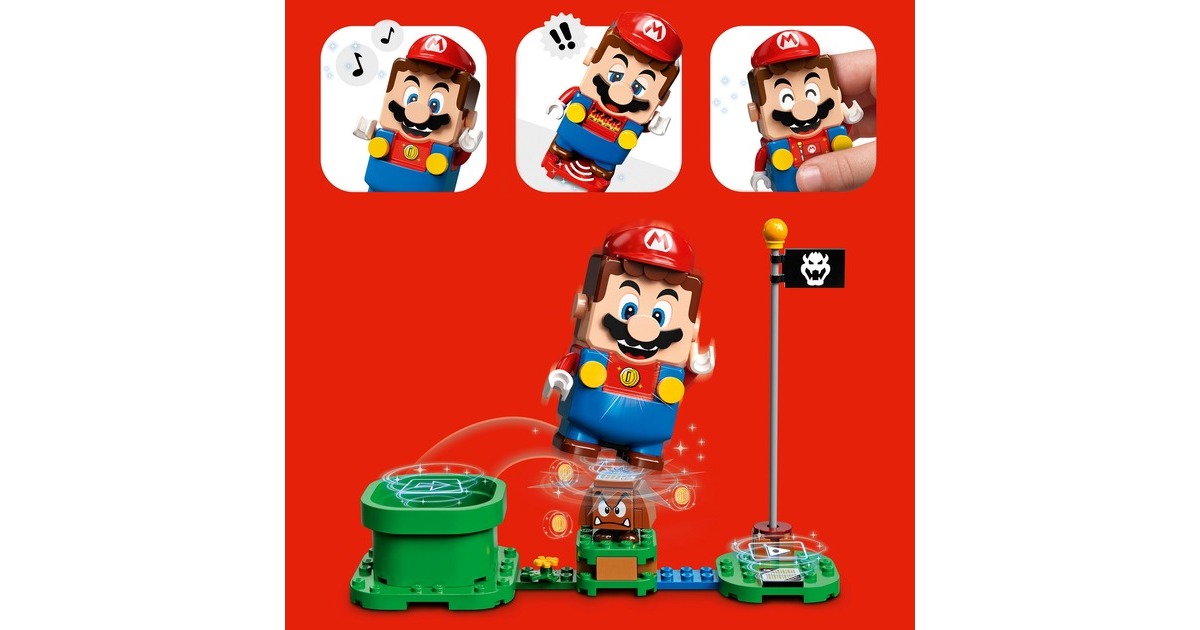 LEGO 71360 Super Mario Abenteuer mit Mario - Starterset, Konstruktionsspielzeug