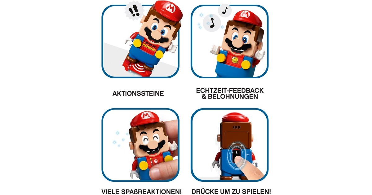 LEGO 71360 Super Mario Abenteuer mit Mario - Starterset, Konstruktionsspielzeug