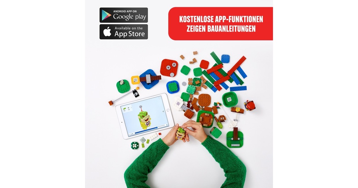 LEGO 71360 Super Mario Abenteuer mit Mario - Starterset, Konstruktionsspielzeug