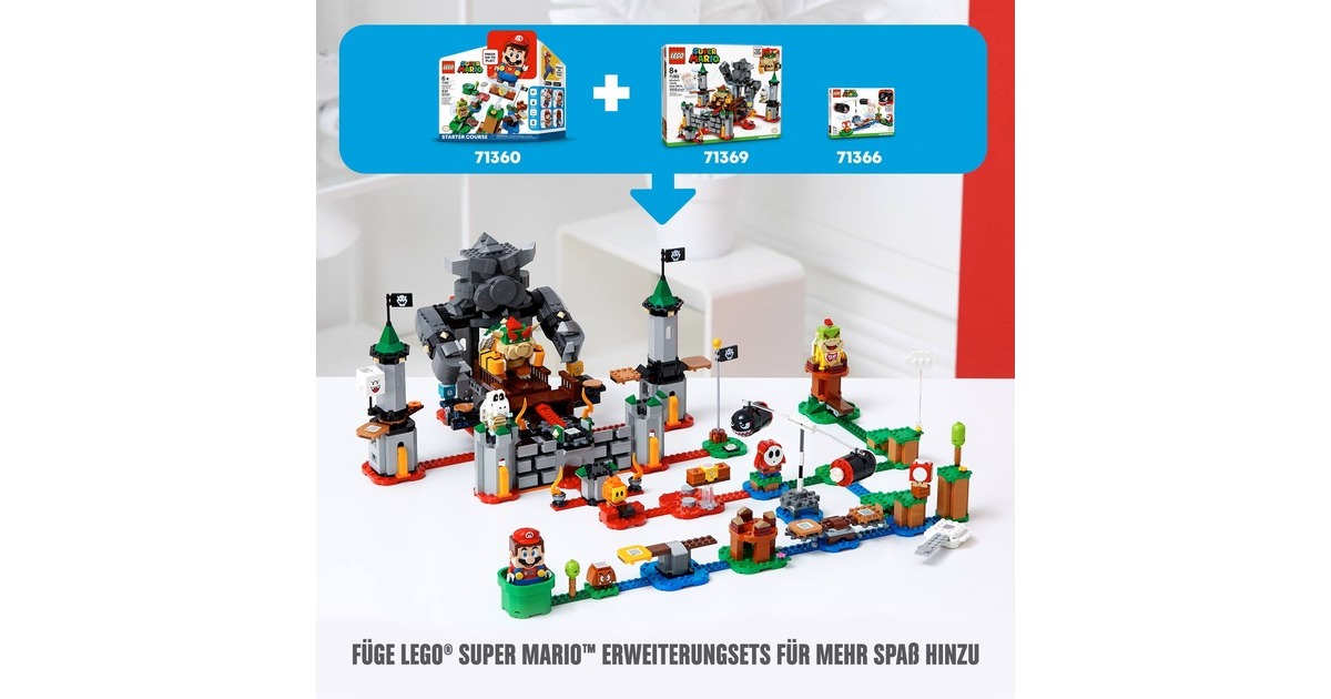 LEGO 71360 Super Mario Abenteuer mit Mario - Starterset, Konstruktionsspielzeug