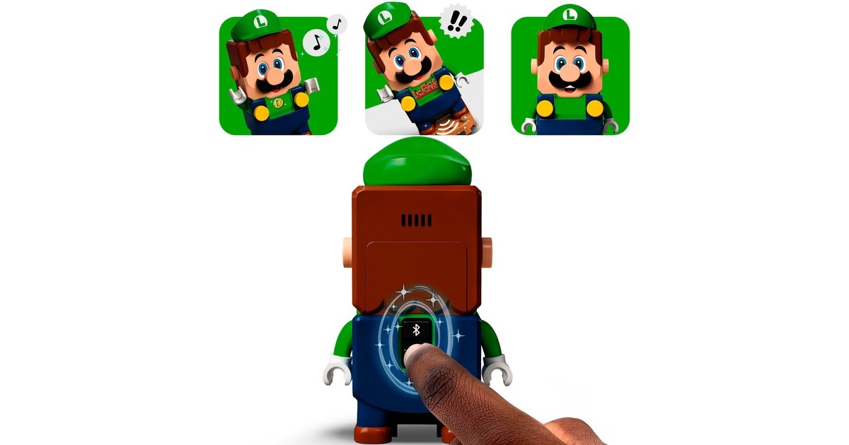 LEGO 71387 Super Mario Abenteuer mit Luigi - Starterset, Konstruktionsspielzeug