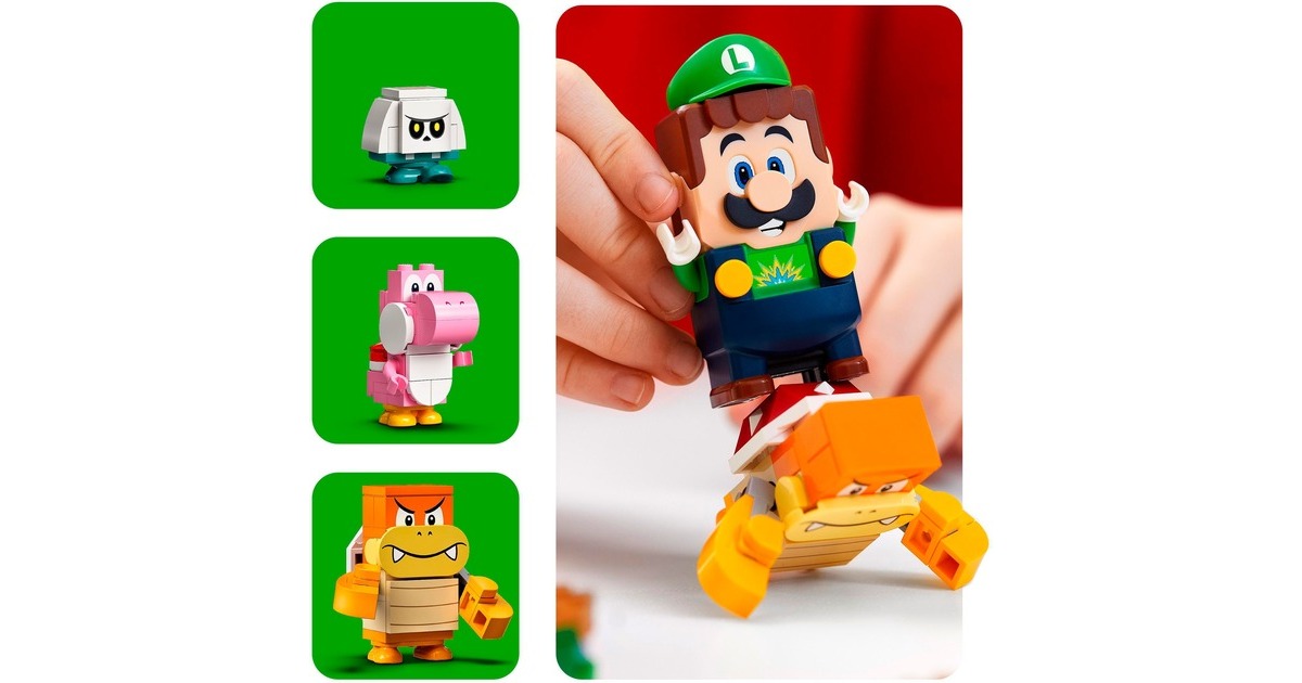 LEGO 71387 Super Mario Abenteuer mit Luigi - Starterset, Konstruktionsspielzeug