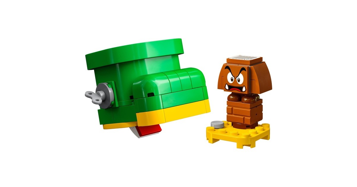LEGO 71404 Super Mario Gumbas Schuh – Erweiterungsset, Konstruktionsspielzeug(zum kombinieren mit Mario, Luigi oder Peach Starterset, mit Gumba Figur)