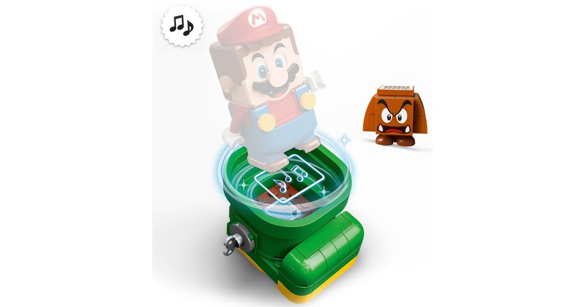 LEGO 71404 Super Mario Gumbas Schuh – Erweiterungsset, Konstruktionsspielzeug(zum kombinieren mit Mario, Luigi oder Peach Starterset, mit Gumba Figur)