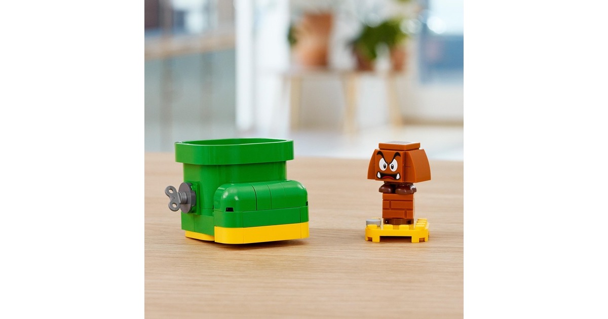 LEGO 71404 Super Mario Gumbas Schuh – Erweiterungsset, Konstruktionsspielzeug(zum kombinieren mit Mario, Luigi oder Peach Starterset, mit Gumba Figur)