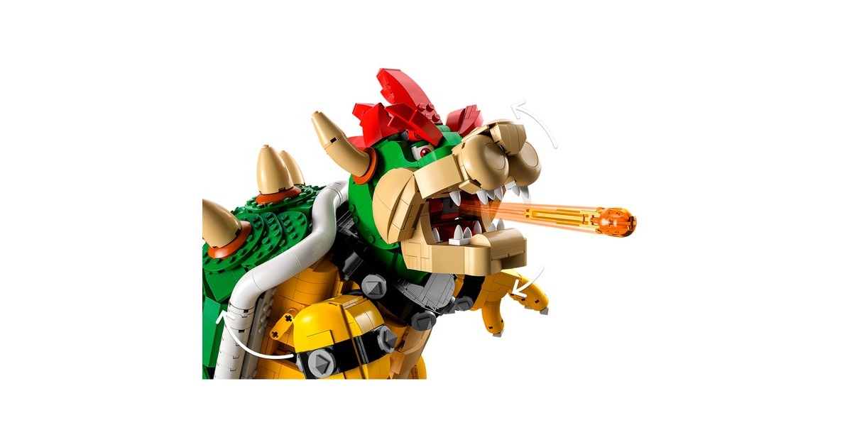 LEGO 71411 Super Mario - Der mächtige Bowser, Konstruktionsspielzeug
