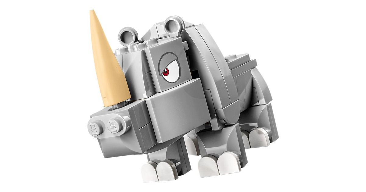 LEGO 71420 Super Mario Rambi das Rhino - Erweiterungssset, Konstruktionsspielzeug