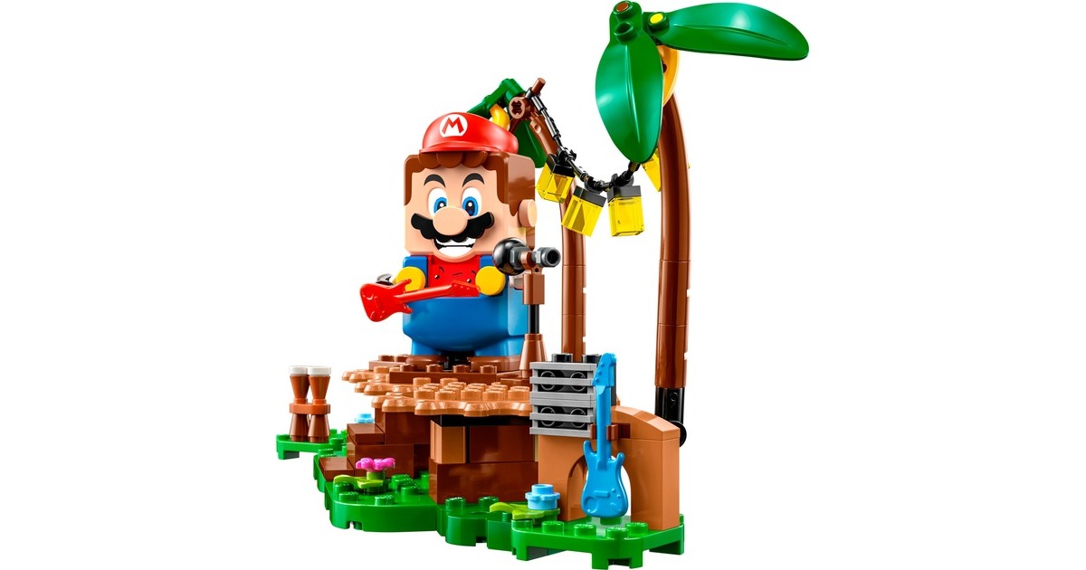 LEGO 71421 Super Mario Dixie Kongs Dschungel-Jam - Erweiterungsset, Konstruktionsspielzeug