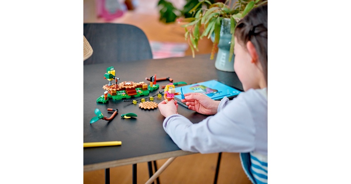 LEGO 71421 Super Mario Dixie Kongs Dschungel-Jam - Erweiterungsset, Konstruktionsspielzeug