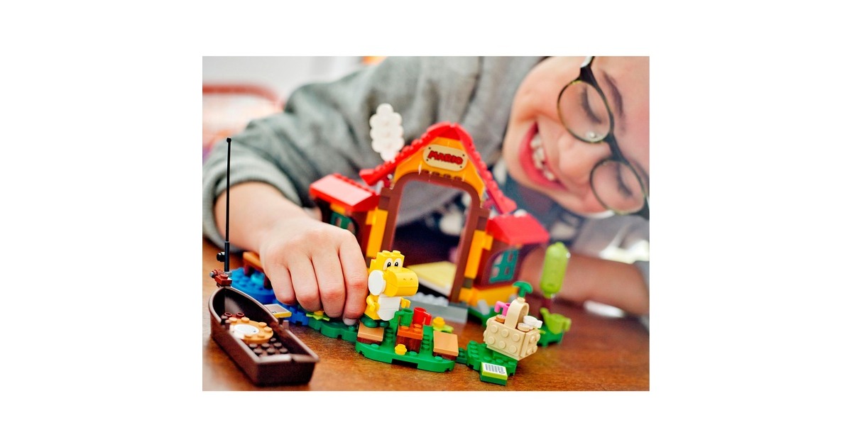 LEGO 71422 Super Mario Picknick bei Mario - Erweiterungsset, Konstruktionsspielzeug