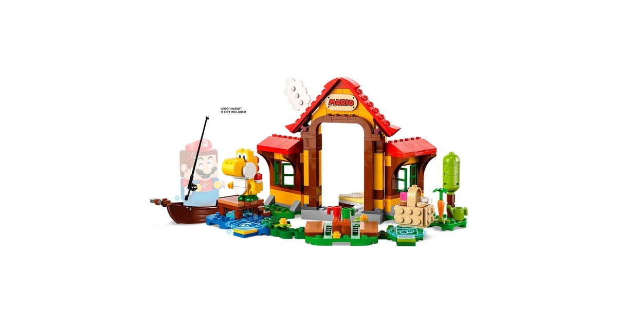 LEGO 71422 Super Mario Picknick bei Mario - Erweiterungsset, Konstruktionsspielzeug