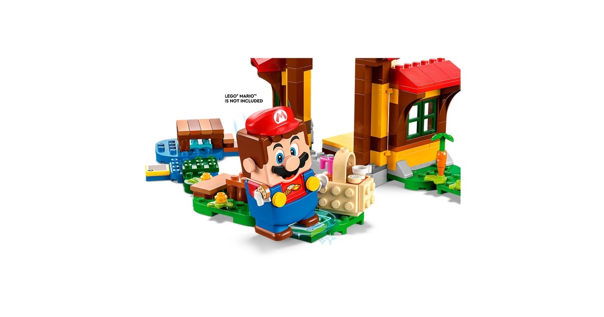 LEGO 71422 Super Mario Picknick bei Mario - Erweiterungsset, Konstruktionsspielzeug