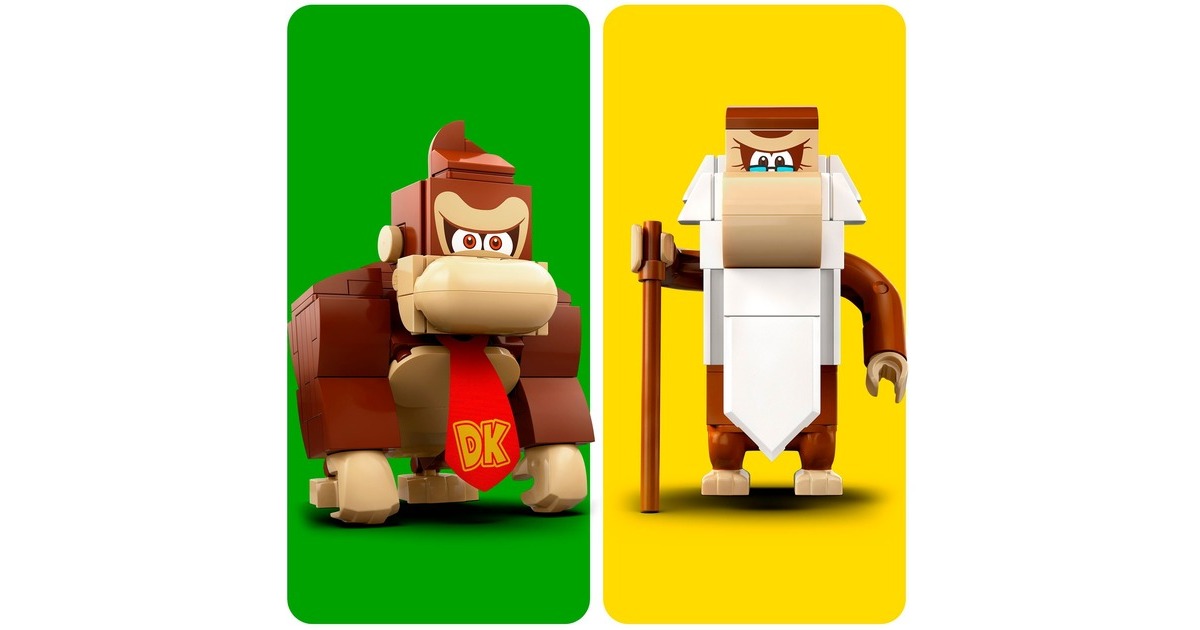 LEGO 71424 Super Mario Donkey Kongs Baumhaus - Erweiterungsset, Konstruktionsspielzeug