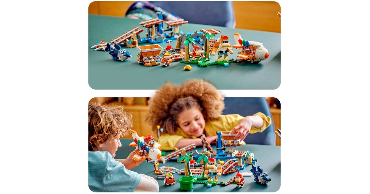 LEGO 71425 Super Mario Diddy Kongs Lorenritt - Erweiterungsset, Konstruktionsspielzeug