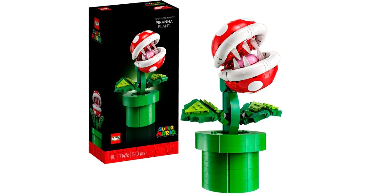 LEGO 71426 Super Mario Piranha-Pflanze, Konstruktionsspielzeug
