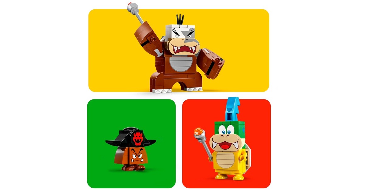 LEGO 71427 Super Mario Larry und Mortons Luftgaleeren - Erweiterungsset, Konstruktionsspielzeug(Outlet)