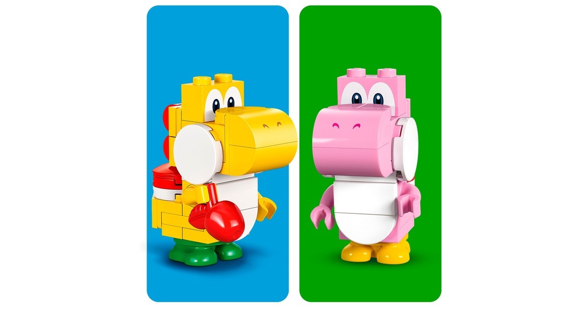 LEGO 71428 Super Mario Yoshis wilder Wald - Erweiterungsset, Konstruktionsspielzeug