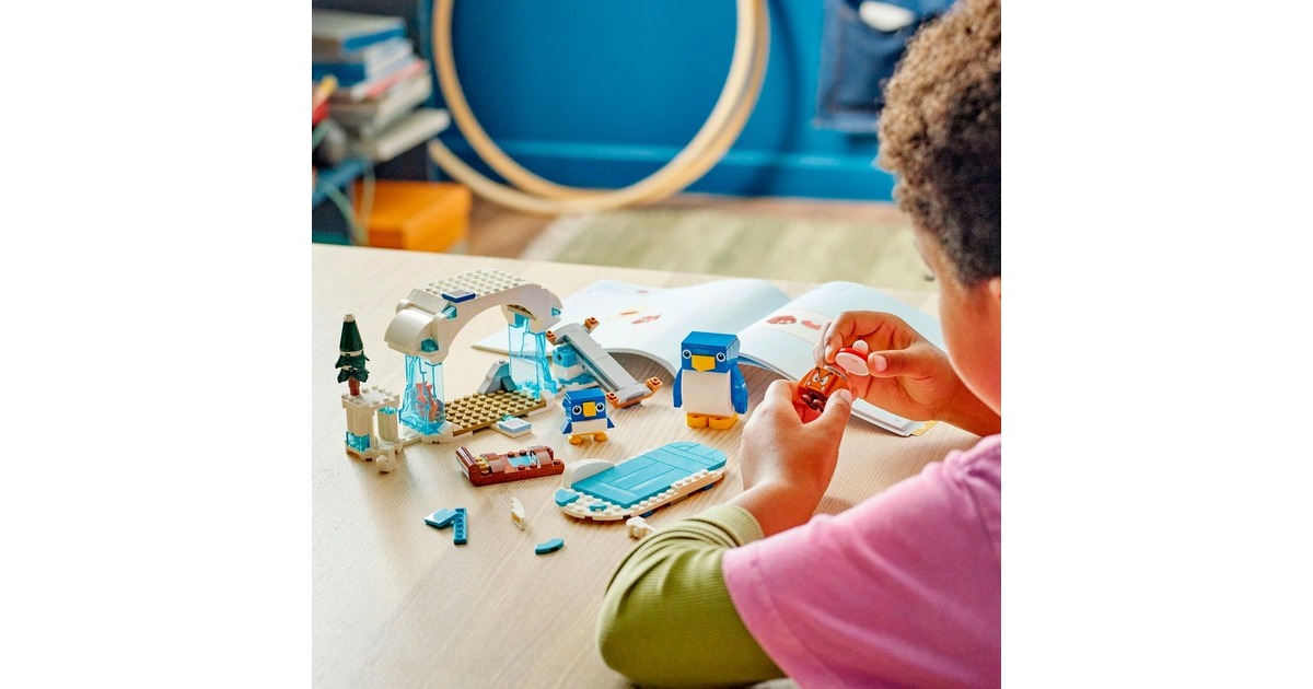 LEGO 71430 Super Mario Schneeabenteuer mit Familie Pinguin - Erweiterungsset, Konstruktionsspielzeug