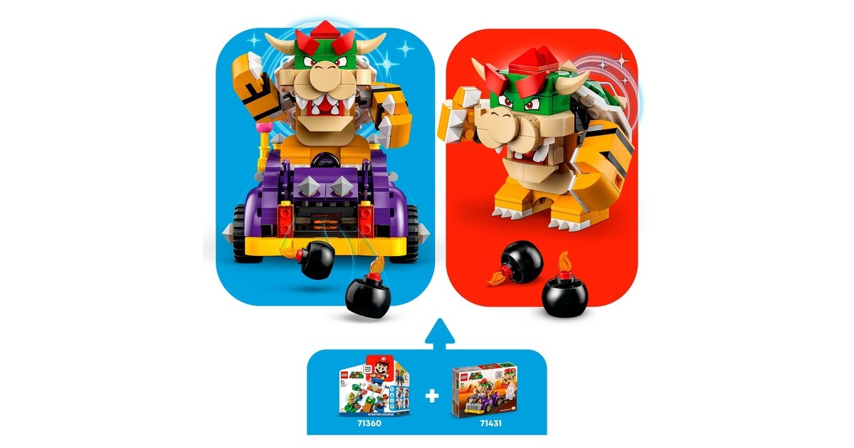 LEGO 71431 Super Mario Bowsers Monsterkarre - Erweiterungsset, Konstruktionsspielzeug