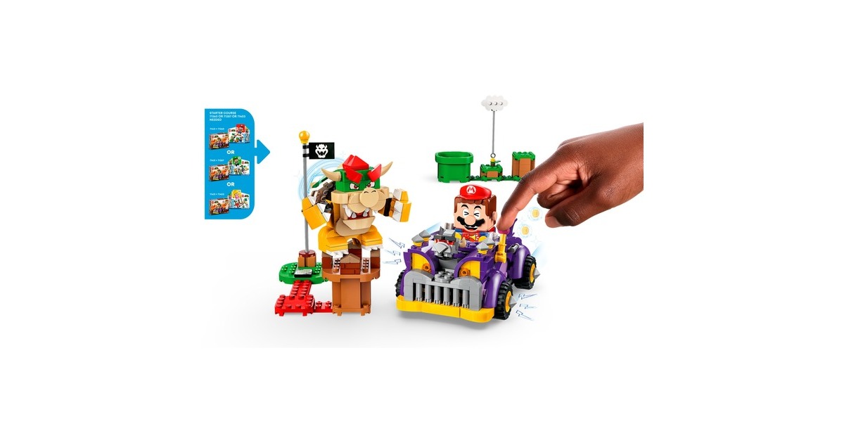 LEGO 71431 Super Mario Bowsers Monsterkarre - Erweiterungsset, Konstruktionsspielzeug