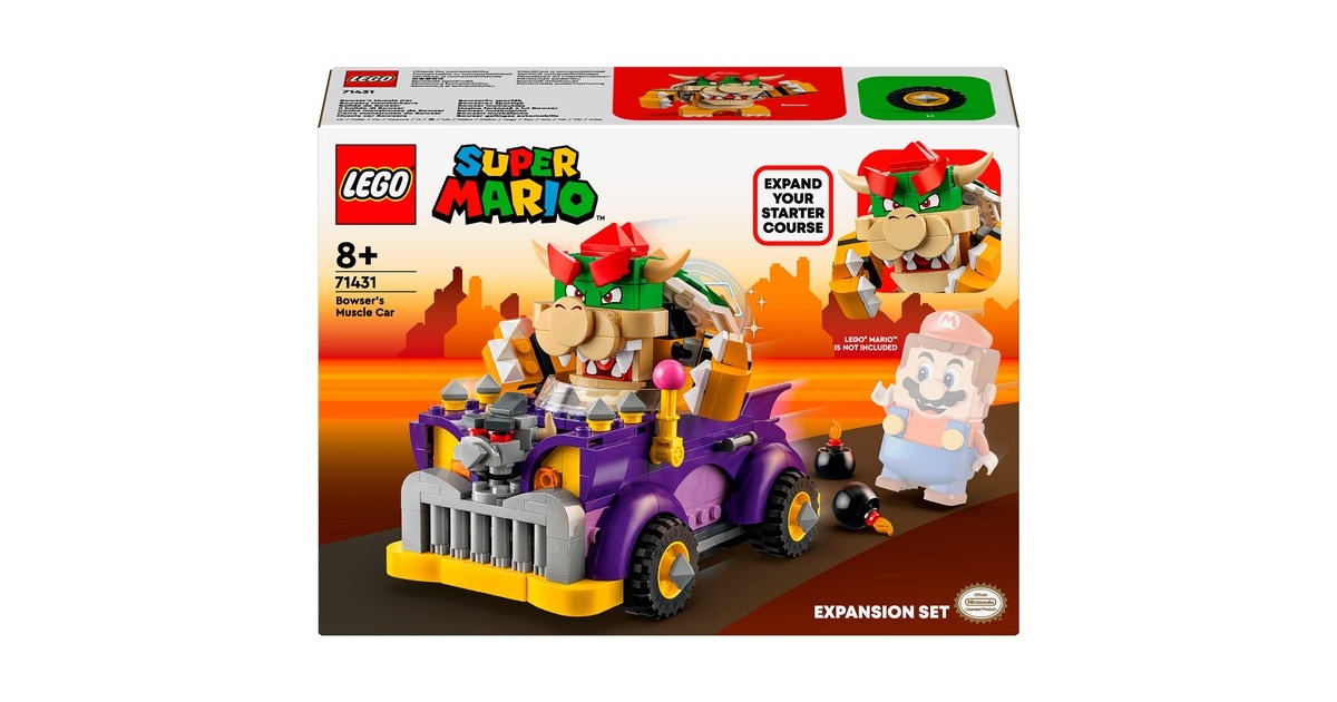 LEGO 71431 Super Mario Bowsers Monsterkarre - Erweiterungsset, Konstruktionsspielzeug