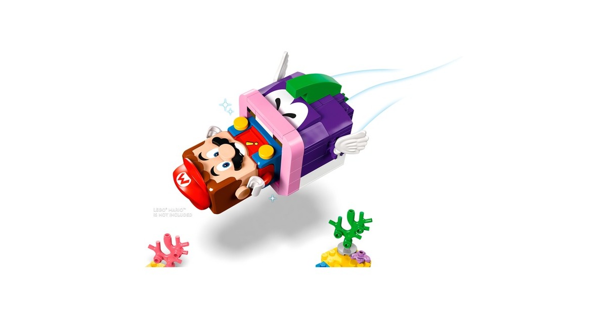 LEGO 71432 Super Mario Dorrie und das versunkene Schiff – Erweiterungsset, Konstruktionsspielzeug