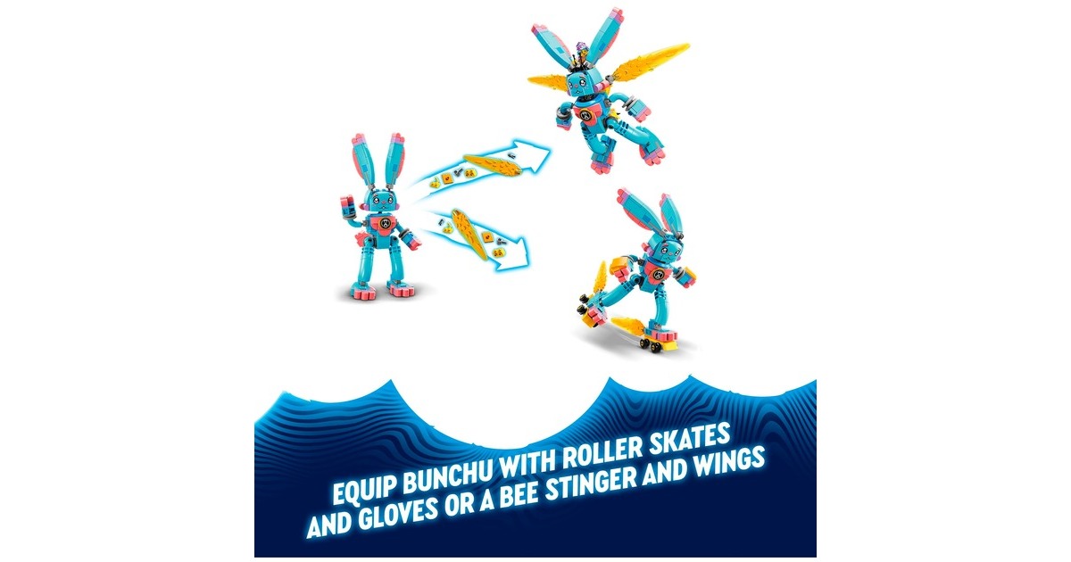 LEGO 71453 DREAMZzz Izzie und ihr Hase Bunchu, Konstruktionsspielzeug