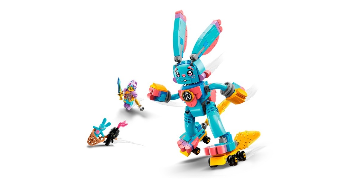 LEGO 71453 DREAMZzz Izzie und ihr Hase Bunchu, Konstruktionsspielzeug