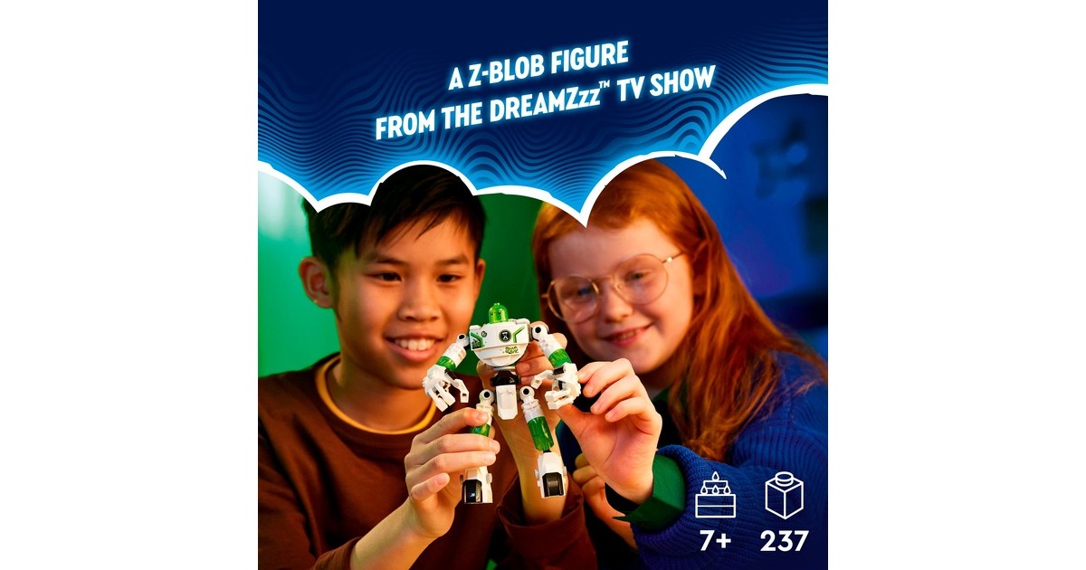 LEGO 71454 DREAMZzz Mateo und Roboter Z-Blob, Konstruktionsspielzeug