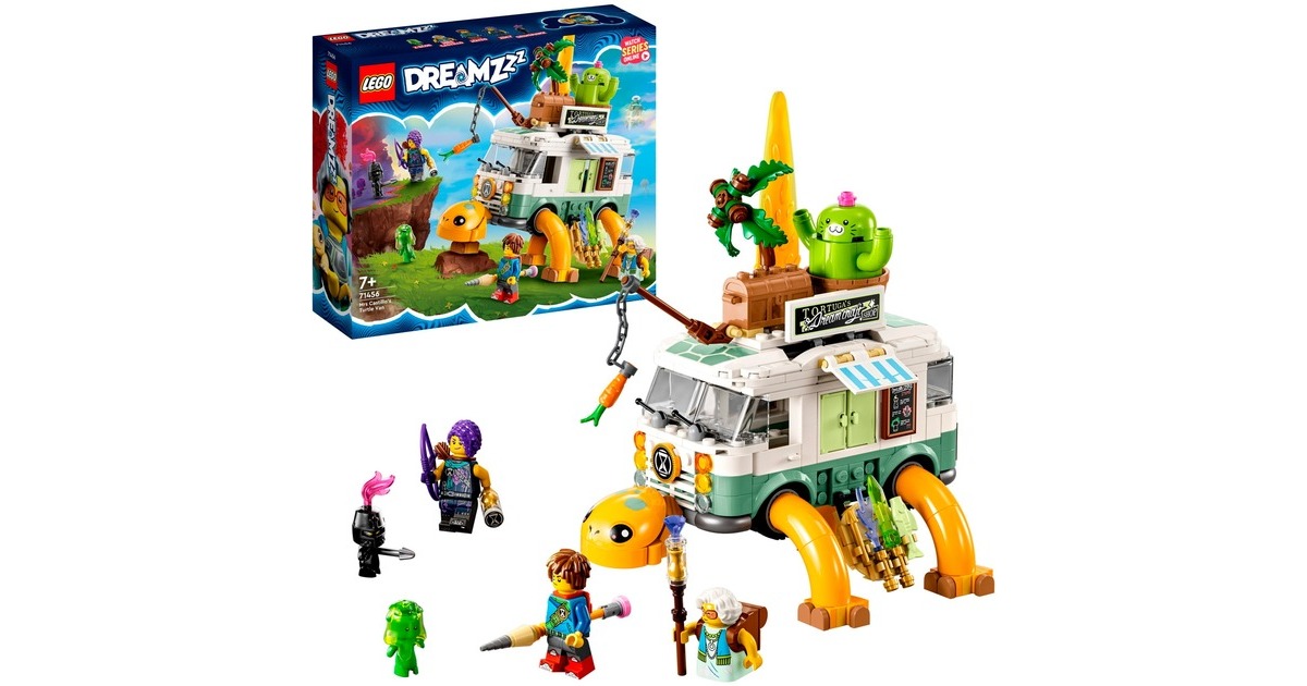 LEGO 71456 DREAMZzz Mrs. Castillos Schildkrötenbus, Konstruktionsspielzeug