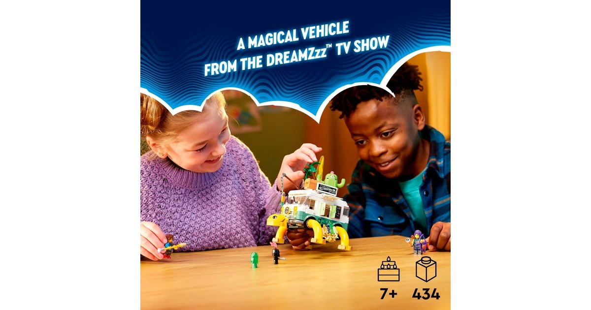 LEGO 71456 DREAMZzz Mrs. Castillos Schildkrötenbus, Konstruktionsspielzeug