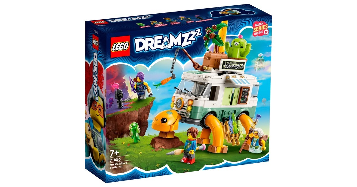 LEGO 71456 DREAMZzz Mrs. Castillos Schildkrötenbus, Konstruktionsspielzeug